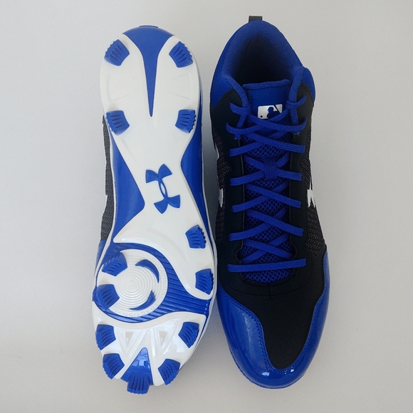 👟Under Armour Heater Mid TPU Baseball Shoes 14 - Picture 3 of 7